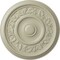 Ekena Millwork Tyrone Ceiling Medallion (Fits Canopies up to 6 3/4"), Hand-Painted Clear Yellow, 16 1/8"OD x 3/4"P CM16TYCYF - alternate 1